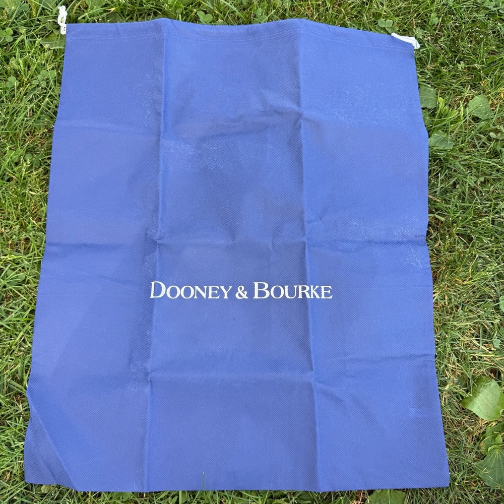 Dooney & Bourke Dust Bag Large Blue Drawstring Handbag Storage Protector 17x21